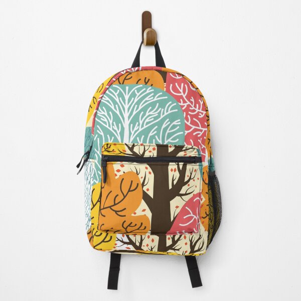 Item preview, Cartoon Style  Peaceful Forest With Autumn Colors designed and sold by MakeitMelo.