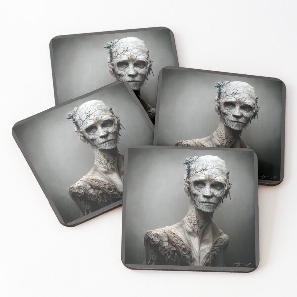 Item preview, mannequins spooky odd art designed and sold by Black  Vulture.