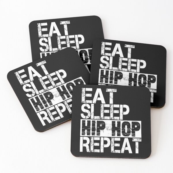 Item preview, Eat Sleep Hip Hop Repeat, Grunge  designed and sold by ACC .