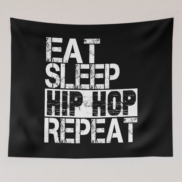 Item preview, Eat Sleep Hip Hop Repeat, Grunge  designed and sold by ACC .