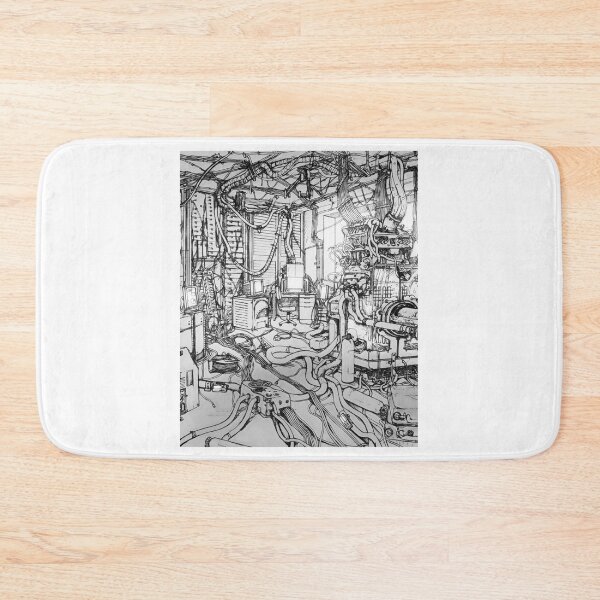 Item preview, Serial Experiments Lain - Bedroom Graphic  designed and sold by StudioKZK.
