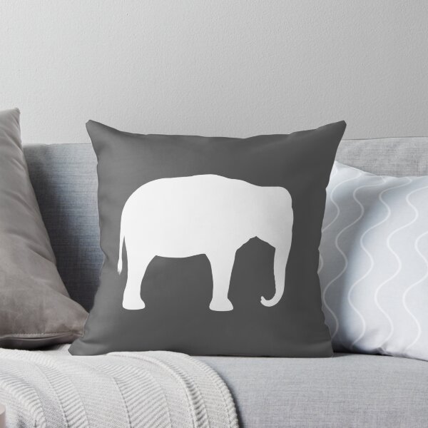 Item preview, Asian Elephant Silhouette(s) designed and sold by Jenn Inashvili.