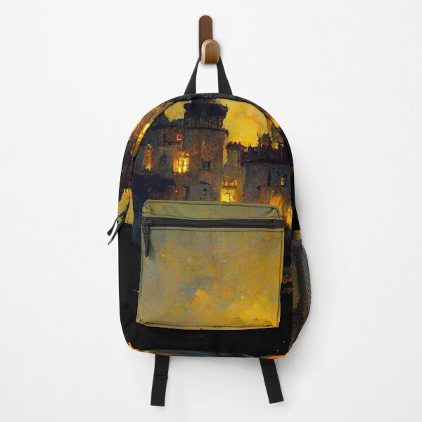 Item preview, Glowing Grand Castle designed and sold by ArtMadeByAI.