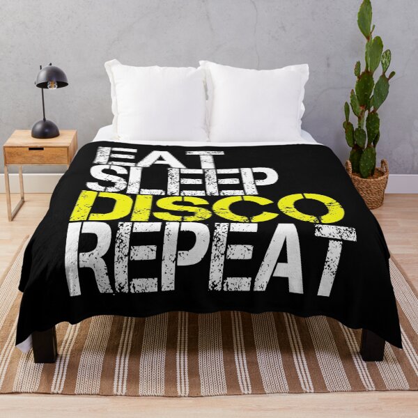 Item preview, Eat Sleep Disco Repeat, Grunge designed and sold by ACC .
