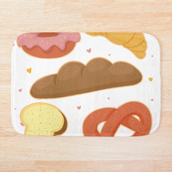Artikelvorschau, Bäckerei- und Kuchenikonen der Lebensmittelsüßigkeiten stellten Vektorillustration ein entworfen und verkauft von MINTWOW.