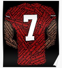 Colin Kaepernick: Das Gewicht tragen Poster