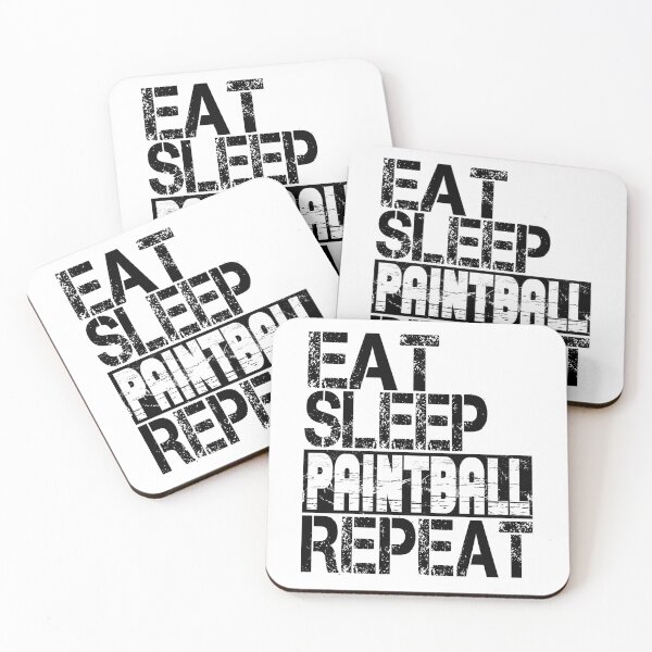 Item preview, Eat Sleep Paintball Repeat, Grunge  designed and sold by ACC .