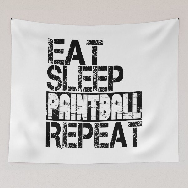 Item preview, Eat Sleep Paintball Repeat, Grunge  designed and sold by ACC .