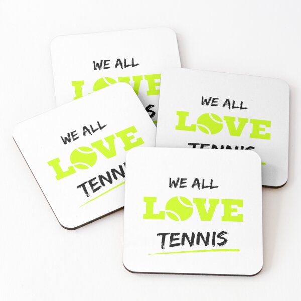 Item preview, We All Love Tennis - For Tennis lovers, love tennis designed and sold by TieBreak-Tennis.