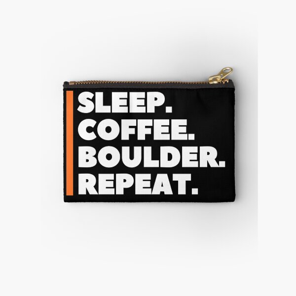 Item preview, Sleep. Coffee. Boulder. Repeat. Cool Bouldering designed and sold by Boulder Design Co.