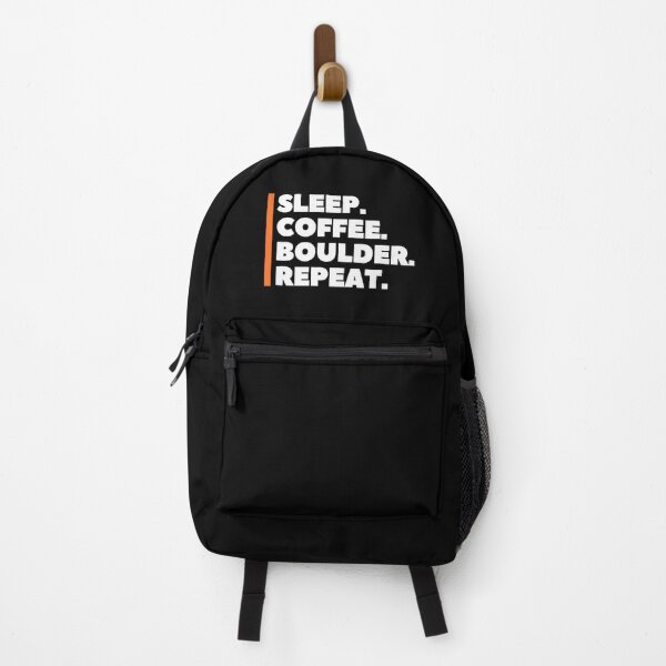 Item preview, Sleep. Coffee. Boulder. Repeat. Cool Bouldering designed and sold by Boulder Design Co.