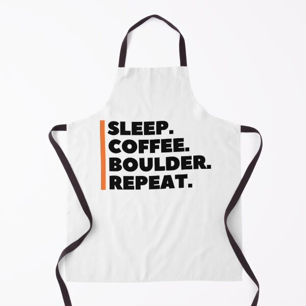 Item preview, Sleep. Coffee. Boulder. Repeat. Cool Bouldering designed and sold by Boulder Design Co.