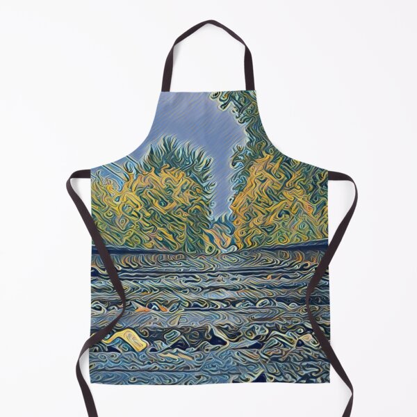 Item preview, Abstract Railroad After a Fall Storm - Trains designed and sold by MistyMorningsOR.
