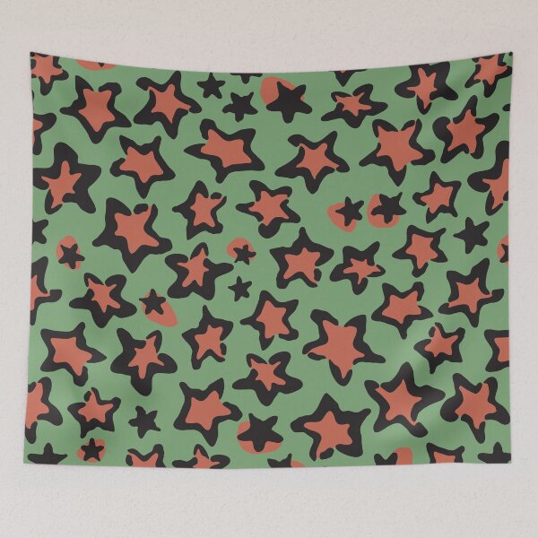 Item preview, Leopard Star Animal Repeat Pattern designed and sold by bolimj.