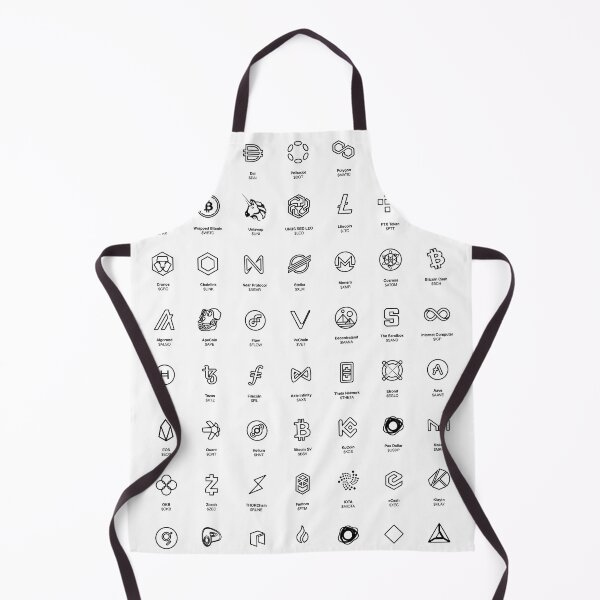 Item preview, Coin Market Cap Top Cryptos - v2 designed and sold by ClothingnCrypto.