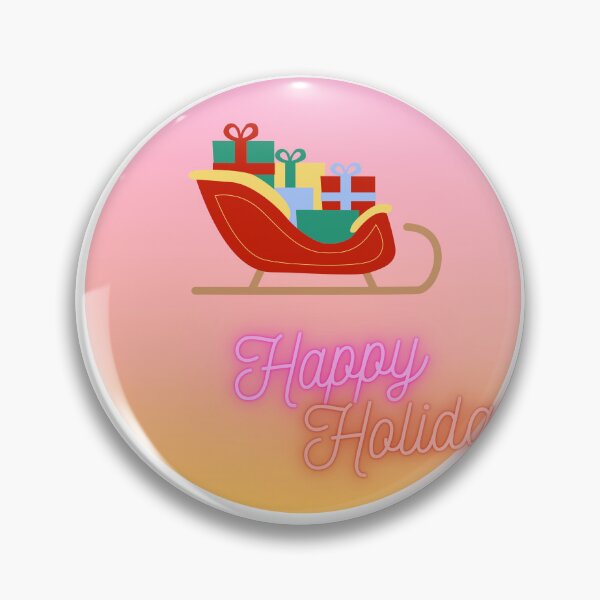 Item preview, Happy holidays christmas and new year pillow shop designed and sold by SoulWriter.