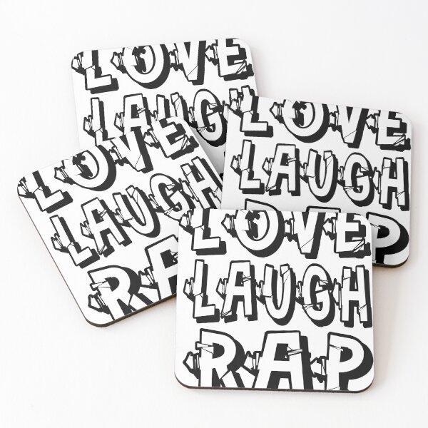 Item preview, love laugh rap designed and sold by Soudesign99.