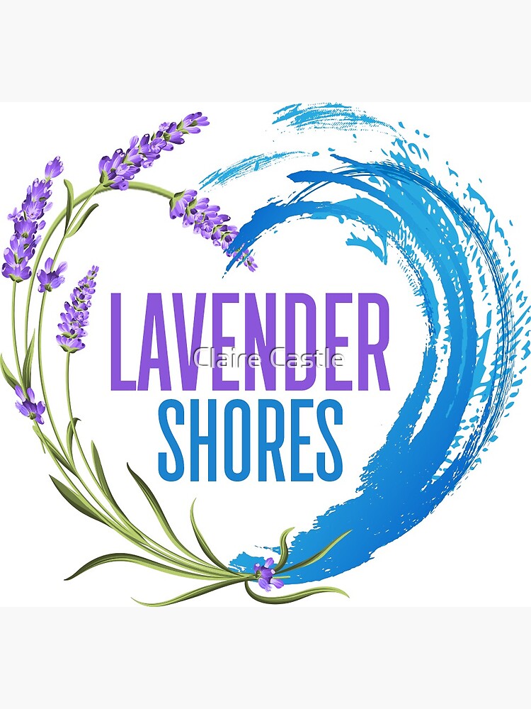 "Lavender shores series rosalind abel " Sticker by Oorjanie Redbubble