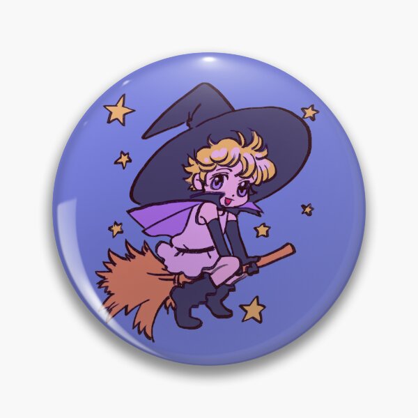 Item preview, I draw chibi vanilla riding on a broom with stars / sugar sugar rune designed and sold by RansRoom.