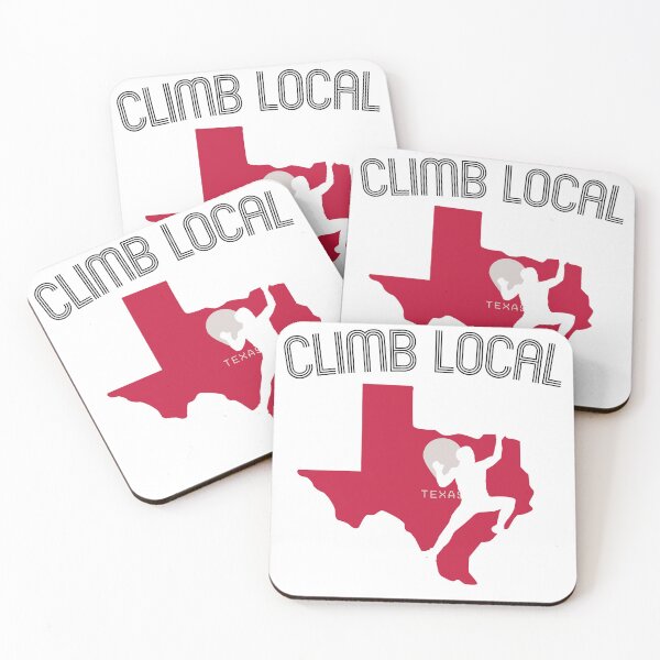 Item preview, Climb Local. Texas. Climbing designed and sold by Boulder Design Co.