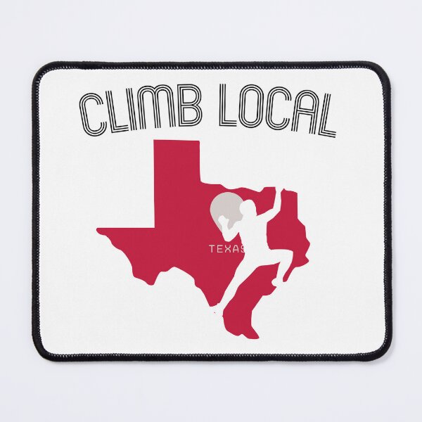 Item preview, Climb Local. Texas. Climbing designed and sold by Boulder Design Co.