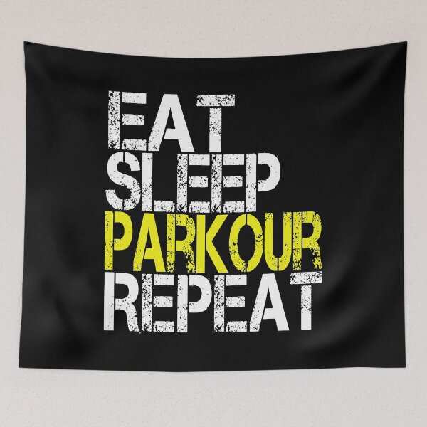 Item preview, Eat Sleep Parkour Repeat, Grunge  designed and sold by ACC .
