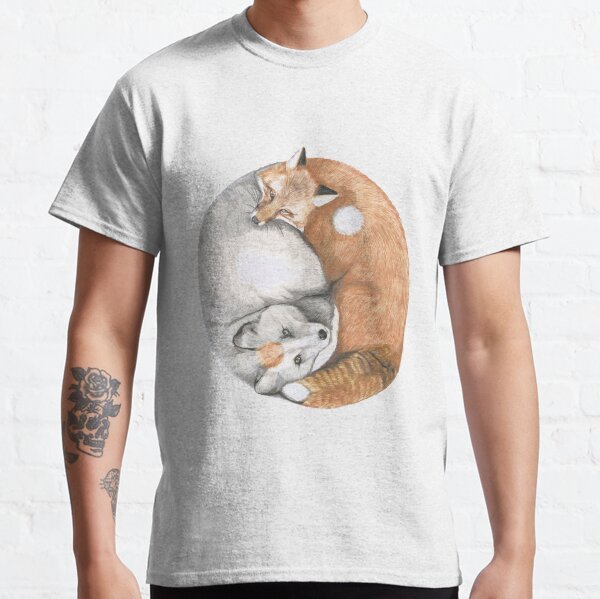 Fox Yin Yang Classic T-Shirt