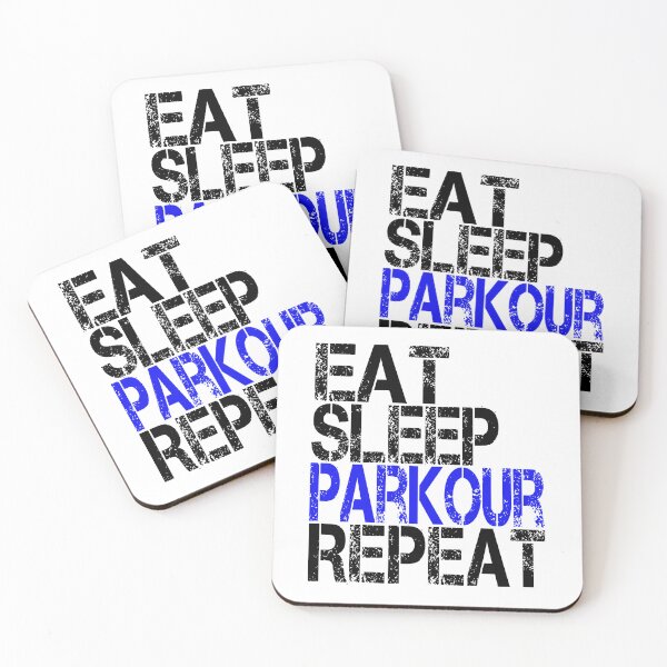 Item preview, Copy of Eat Sleep Parkour Repeat, Grunge  designed and sold by ACC .