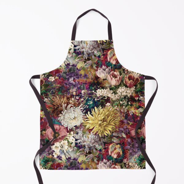 Item preview, Stylish floral pattern paradise, roses and flowers, botanical pattern, flowers illustration, plants pattern, multicoloured red floral designed and sold by ZeinabTaha.