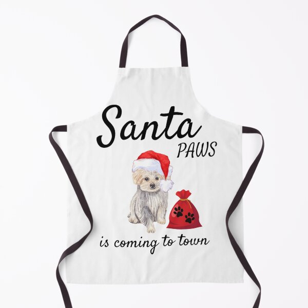 Item preview, santa paws is coming to town designed and sold by Inspirely.