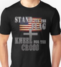 Stand for the Cross, Kneel for the Flag Original Unisex T-Shirt
