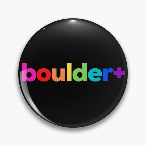 Item preview, LGBTQIA+ Boulder. LGBTQ Bouldering designed and sold by Boulder Design Co.
