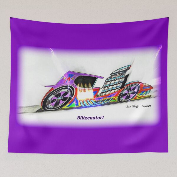 Item preview, Hot Rod Art  //  Wild Custom //   The Blitzenator! designed and sold by Imagin8er.