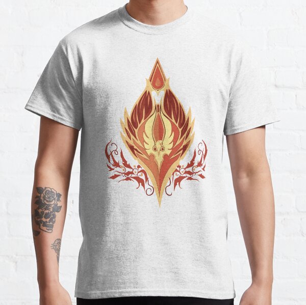 Minimalistisches Silbermondwappen Classic T-Shirt