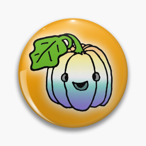 Item preview, Genderfaun Pride Pumpkin on Orange designed and sold by JayTheVoid.