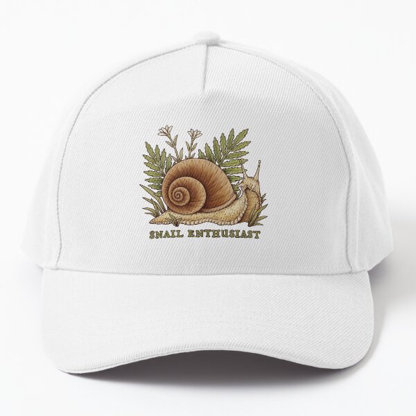 Vista previa del artículo con la obra «Entusiasta de los caracoles: lindo caracol, helecho, babosa, caracol divertido, cottagecore, hada, grunge, hadas, bosques, forestcore, musgo, bruja verde», diseñado y vendido por Veymoth.