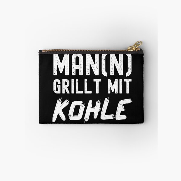 Item preview, Man (n) grills with coal - funny BBQ saying designed and sold by VitoTDesign.