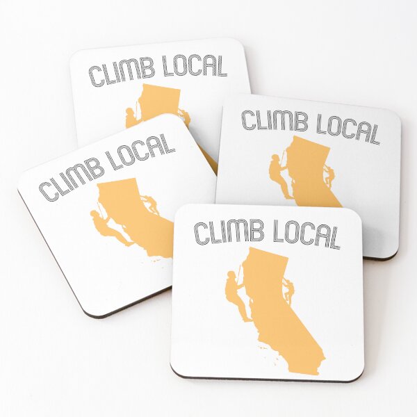 Aperçu de l'œuvre Montée locale. Californie. Escalade créée et vendue par Boulder Design Co.