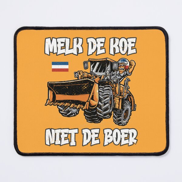 Item preview, Melk De Koe Niet De Boer (Dutch Farmers Protest) designed and sold by Numero14.