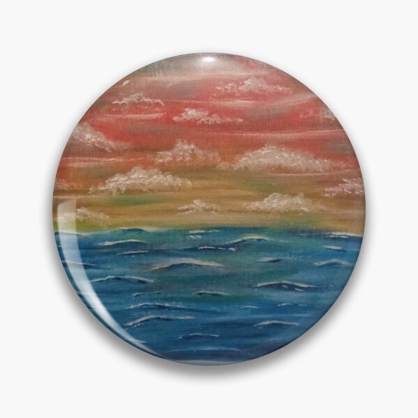Item preview, Sunset over sea designed and sold by AziJ-Designs.