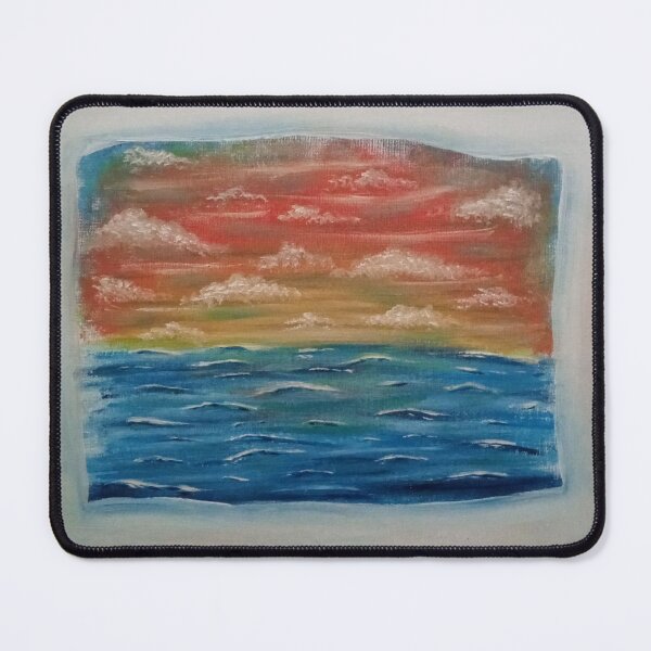 Item preview, Sunset over sea designed and sold by AziJ-Designs.