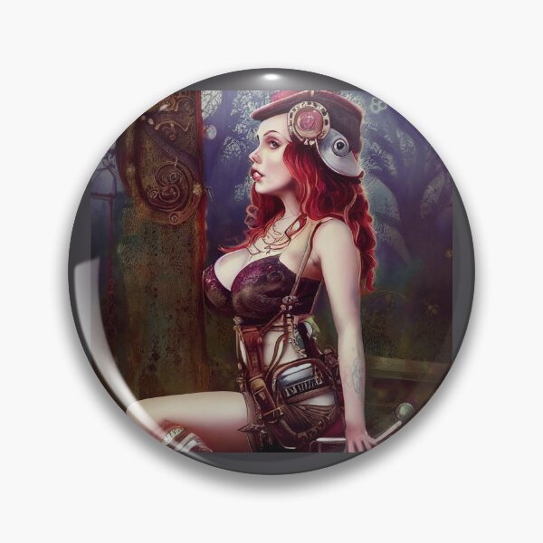 Item preview, Steam Punk Pin Ups  designed and sold by Black  Vulture.