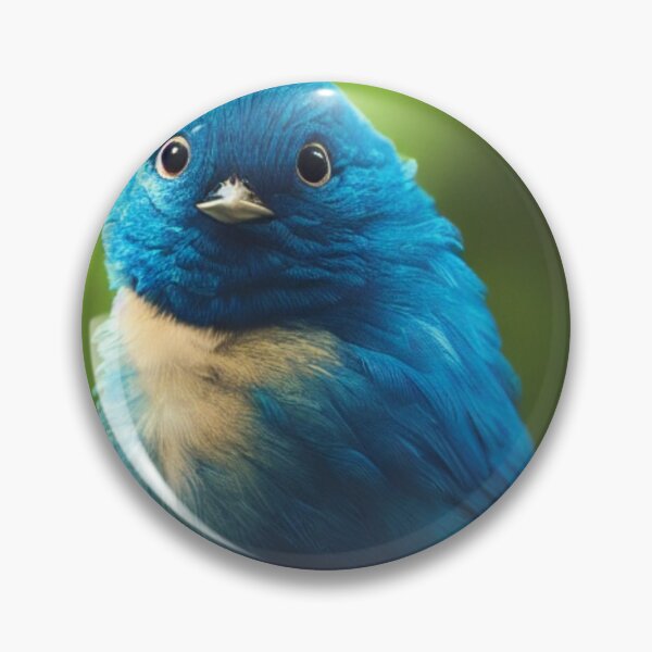 Item preview, cute blue bird by in the forest designed and sold by zoro92.