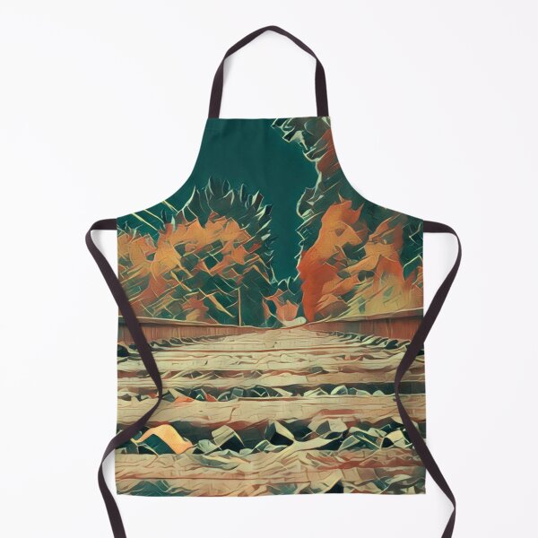 Item preview, Copy of Railroad After a Fall Storm - Abstract Earth Tones- Trains designed and sold by MistyMorningsOR.