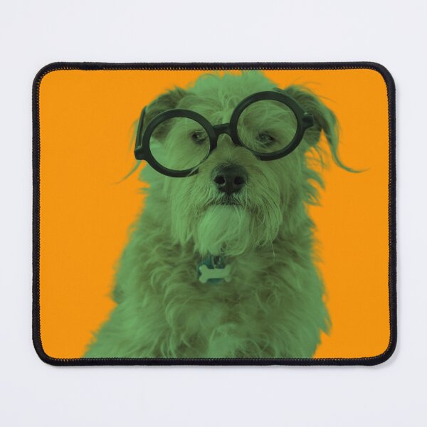 Item preview, Cool Dog with Round Glasses designed and sold by Gamicnum.