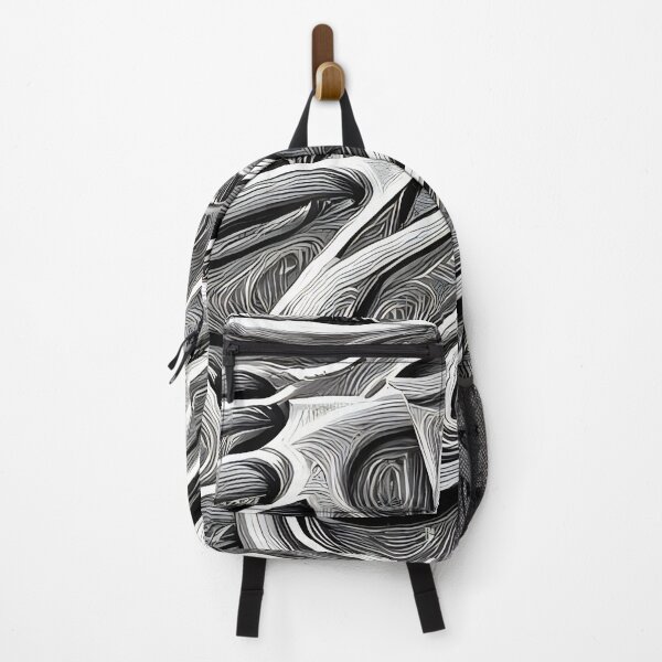 Item preview, Abstract intrincated black and white painting designed and sold by thecocotouchart.