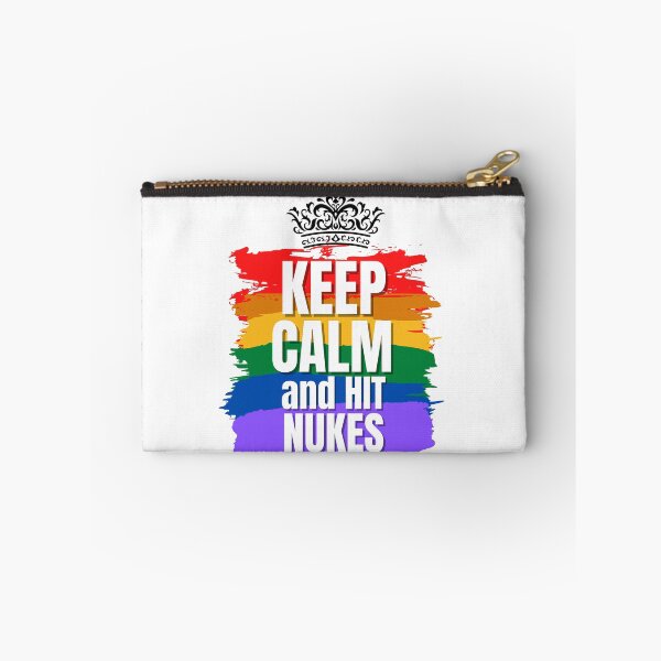 Item preview, Keep Calm And Hit Nukes Essential T-Shirt designed and sold by redpalaceark.