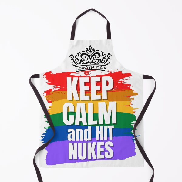 Item preview, Keep Calm And Hit Nukes Essential T-Shirt designed and sold by redpalaceark.