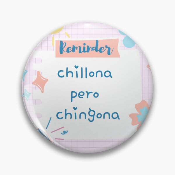 Item preview, Chillona pero chingona  designed and sold by Crafting-Cinema.