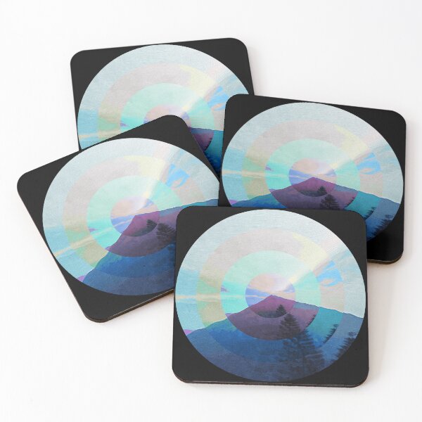 Item preview, Multicolor Mountains of Hong Kong Nature. Mountains designed and sold by Boulder Design Co.